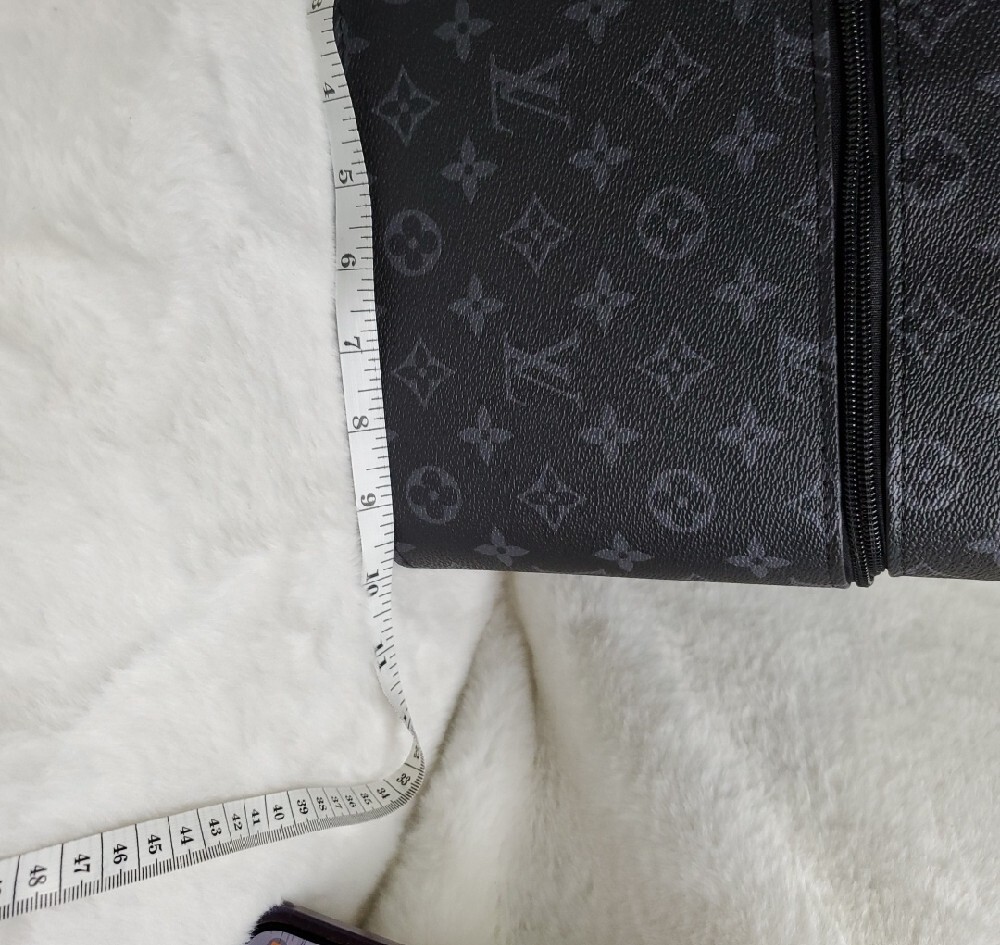 Lv Black Monogram Toiletry Case - Picture 10 of 11